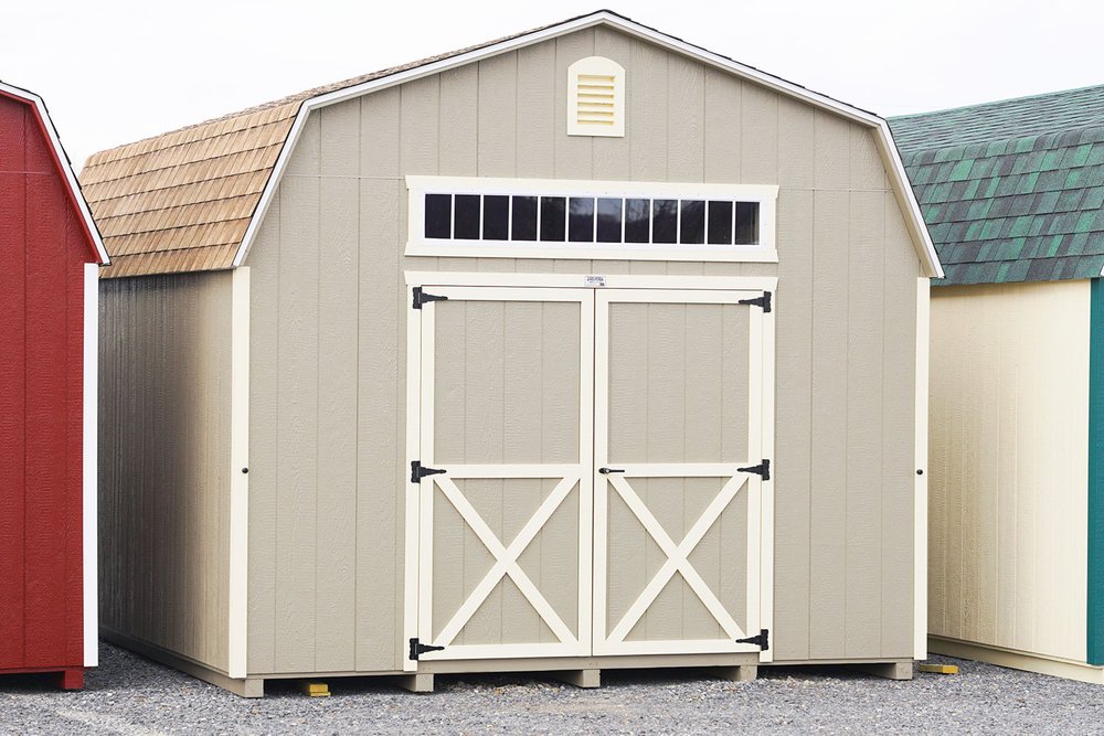 12x16 Hi-Side Barn Storage Shed — Tuscarora Structures Inc .