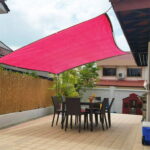 Taqqpue Rectangle Sun Shade Sail Canopy, Sunshade Cover Canopy .