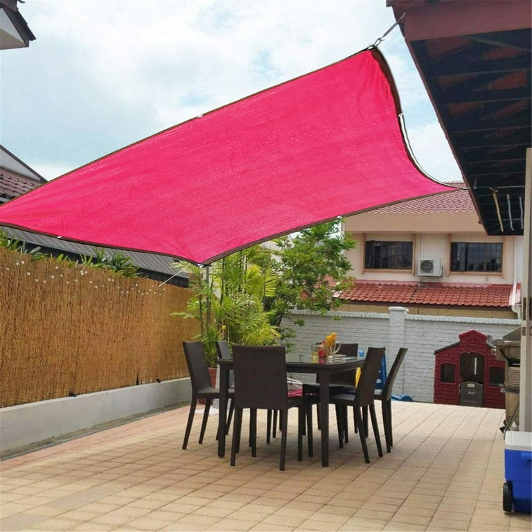 Taqqpue Rectangle Sun Shade Sail Canopy, Sunshade Cover Canopy .