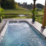 Swim Spa Deck Plans | Swim Spa with Pergo