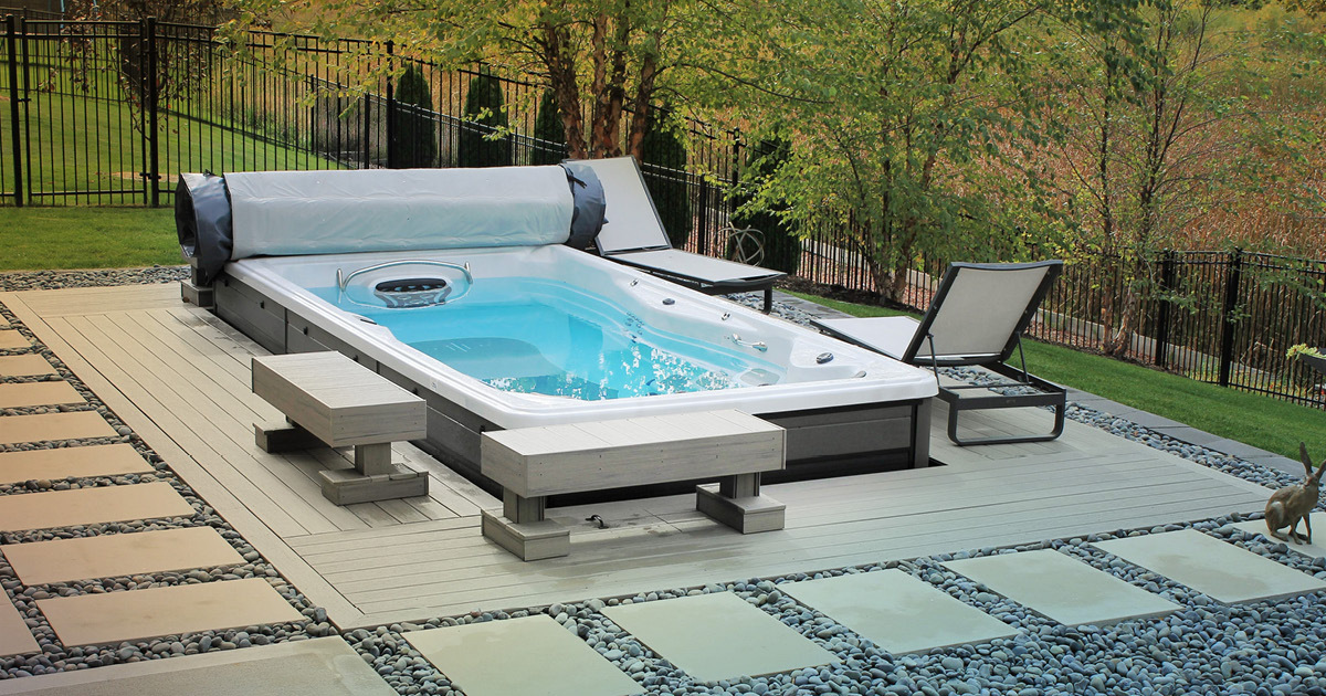 Our favorite swim spa backyard ideas of 2024 - Master Spas Bl