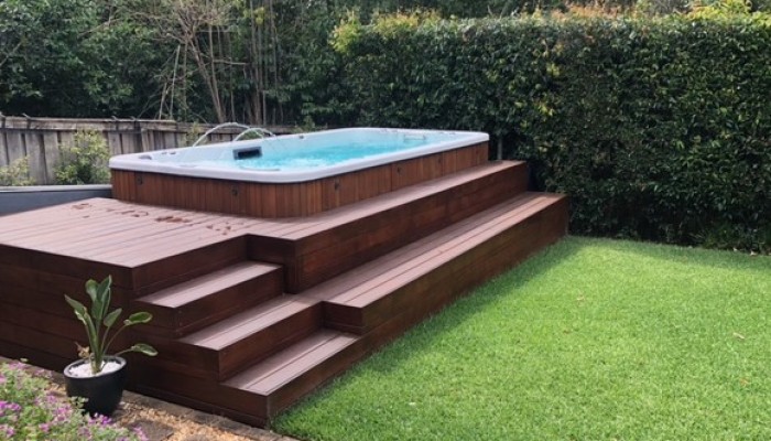 Swim Spa Landscaping & Decking Ideas | mySpa Sydn