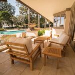 Royal Teak Collection P113 Miami Deep Seating 6-Piece Teak Patio .