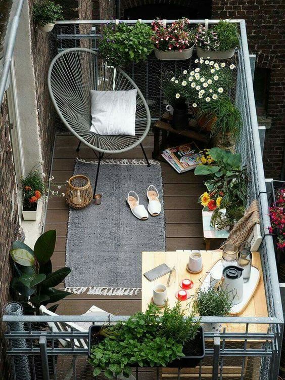 Small Home Style: Big Style Ideas for a Small Patio — Katrina .