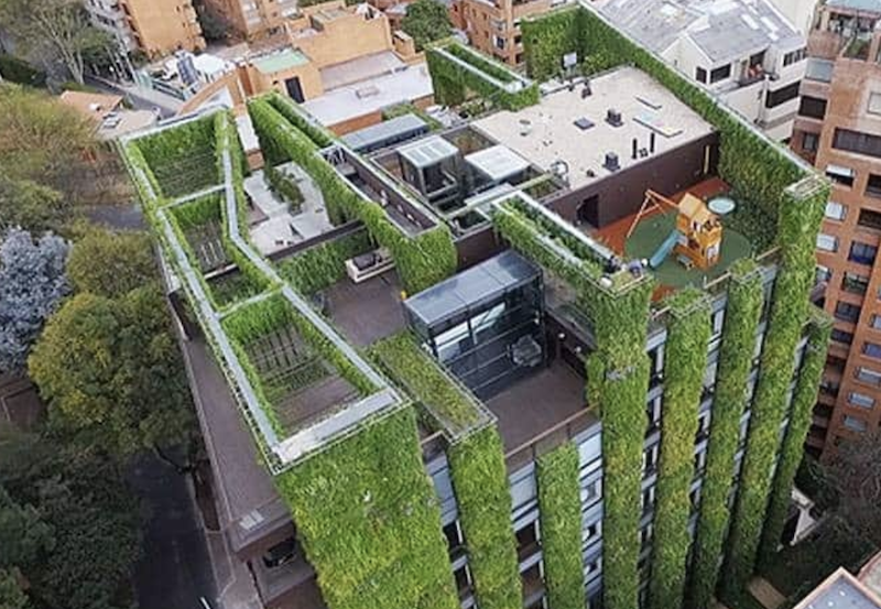 Vertical gardens: Wellness oases in the urban jung