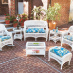 Resin Wicker Patio Furniture, White Bel AIRE - Resin Wicker Patio .