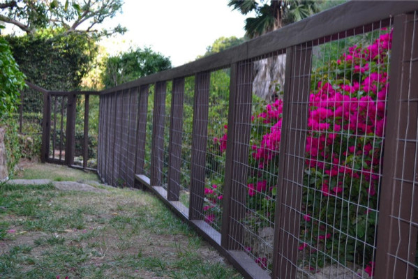 Wood Wire Fencing is a great option for your home or busines