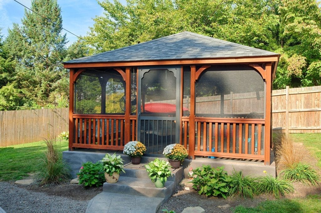 Rectangle Wood Gazebos in Lancaster County,