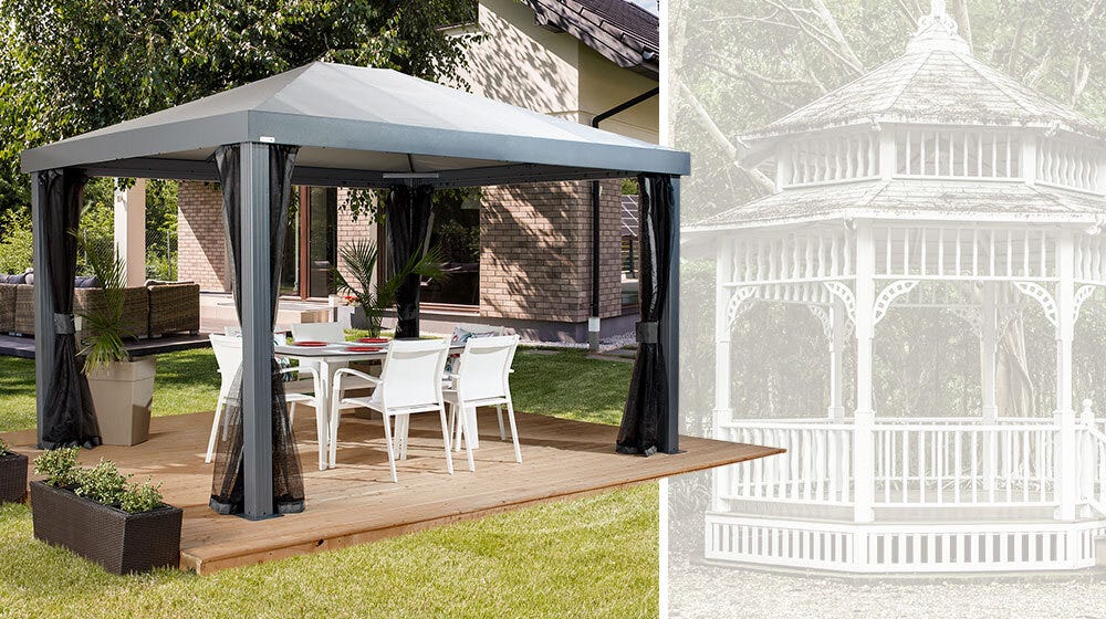 Outdoor Wooden or Metal Gazebo: Which Should You Choos