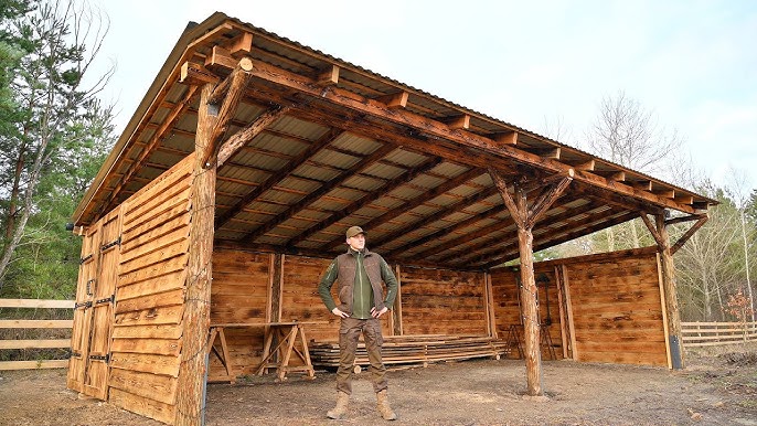 How To Build A Wood Shed - YouTu