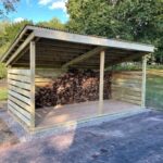 Free Firewood Shed DIY Plans with Materials List | Firewood shed .