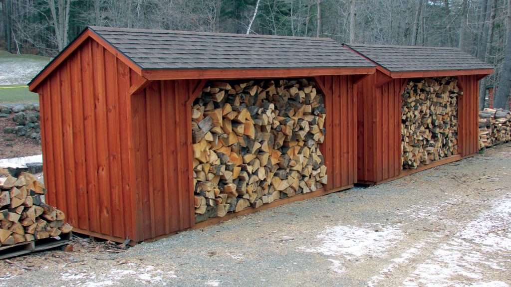 Wood Sheds Delivered in NY, VT, MA, PA, NH | Garden Ti