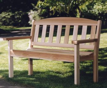 Cedar Wood Garden Benches, Settees and Ki