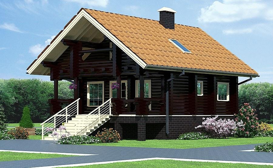 Wooden house pla