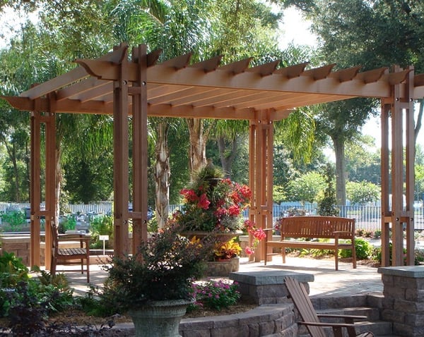 Wood Pergolas and Other Design Ideas for Dec