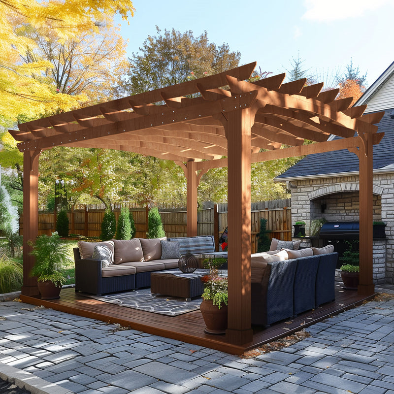 The Beauty of Wooden Pergolas: Enhancing
Outdoor Spaces with Elegance