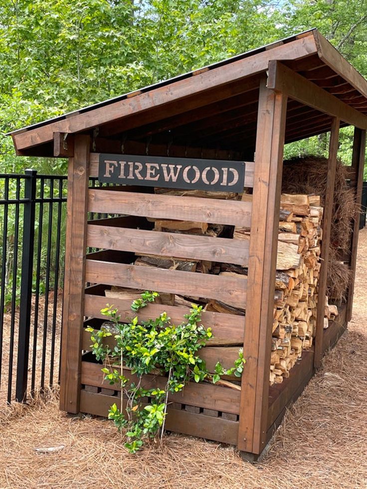 8x8 Firewood Shed Plans 3 Cord Wood Storage Shed Plans - Etsy .